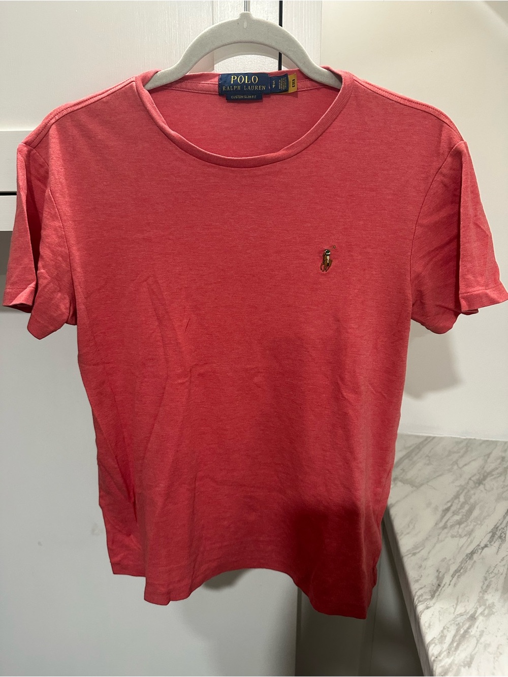 Polo Ralph Lauren Peach Crewneck T-Shirt